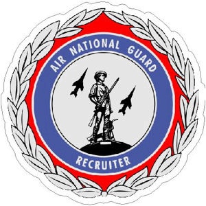 national guard recruiter badge