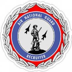 Air National Guard Recruiter - Sticker