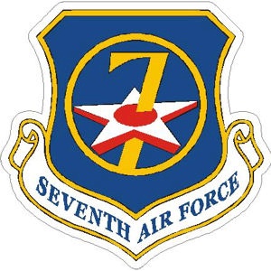 Air Force 7th Air Force - Sticker at Sticker Shoppe