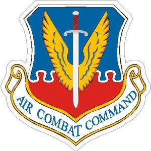 Air Force Air Combat Command - Sticker at Sticker Shoppe