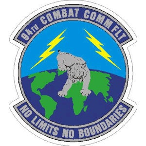 Air Force 94th Combat Communications - Sticker at Sticker Shoppe