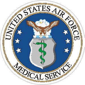 Air Force Medical Service - Sticker at Sticker Shoppe