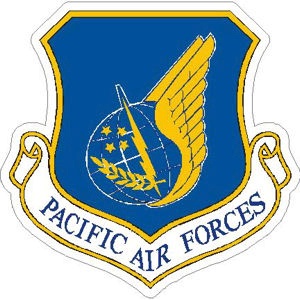 Air Force Pacific Air Forces - Sticker at Sticker Shoppe