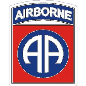 United States Army 82nd Airborne Division - Vinyl Sticker at Sticker Shoppe