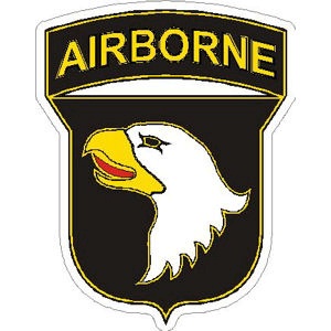 United States Army 101st Airborne Division - Vinyl Sticker at Sticker ...