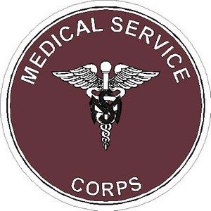 United States Army Medical Service Corps - Vinyl Sticker at Sticker Shoppe