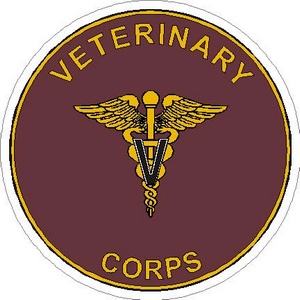 United States Army Veterinary Corps - Vinyl Sticker at Sticker Shoppe