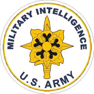 U.S. Army Military Intelligence - Vinyl Sticker at Sticker Shoppe