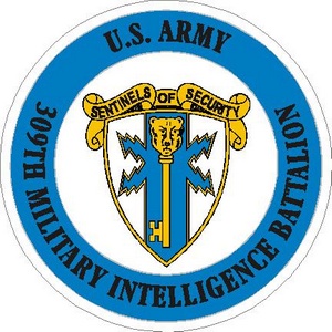 United States Army 309th Military Intelligence Battalion - Vinyl ...