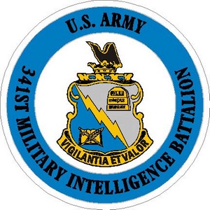 United States Army 341st Military Intelligence Battalion - Vinyl ...