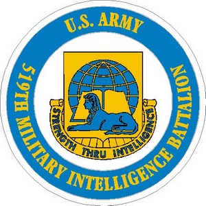 United States Army 519th Military Intelligence Battalion - Vinyl ...