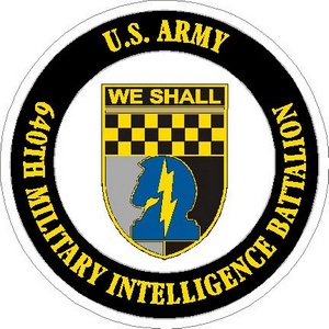 United States Army 640th Military Intelligence Battalion - Vinyl ...