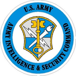 U.S. Army Intelligence & Security Command - Vinyl Sticker at Sticker Shoppe