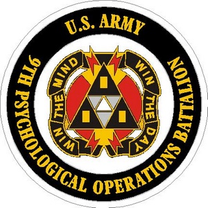 United States Army 9th Psychological Operations Battalion - Vinyl ...