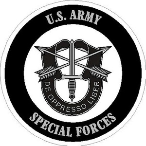 United States Army Army Special Forces - Vinyl Sticker at Sticker Shoppe