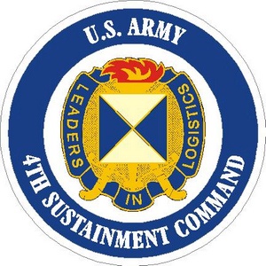 United States Army 4th Sustainment Command - Vinyl Sticker at Sticker ...