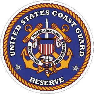 U.S. Coast Guard Reserve - Vinyl Sticker at Sticker Shoppe