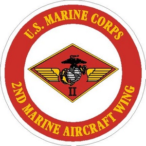 United States Marines 2nd Marine Aircraft Wing - Vinyl Sticker at ...