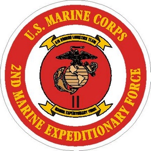 United States Marines 2nd Marine Expeditionary Force - Vinyl Sticker at ...