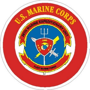 United States Marines 26th Marine Expeditionary Unit - Vinyl Sticker at ...