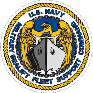 United States Navy Military Sealift Fleet Support Command - Vinyl ...