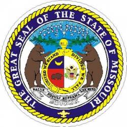 Missouri State Seal - Vinyl Sticker