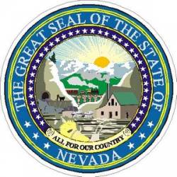 Nevada State Seal - Vinyl Sticker