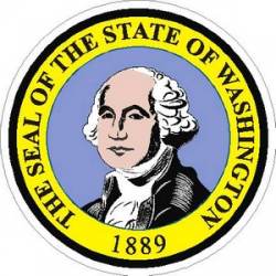 Washington State Seal - Vinyl Sticker
