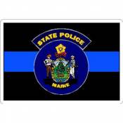 Thin Blue Line Maine State Police - Vinyl Sticker