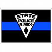 Thin Blue Line New Mexico State Police - Vinyl Sticker