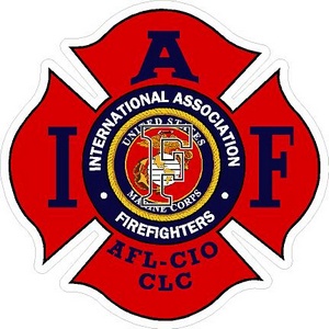 Marines IAFF International Association Firefighters - Vinyl Sticker at ...