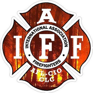 Wildland Fire IAFF International Association Firefighters - Vinyl ...