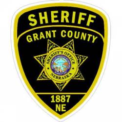 Sheriff Grant County Nebraska - Sticker