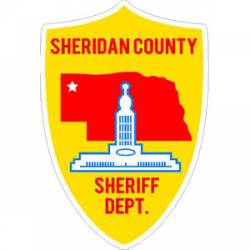 Sheridan County Nebraska Sheriff's Dept. - Sticker