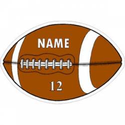 Custom Your Text Here Football - Sticker