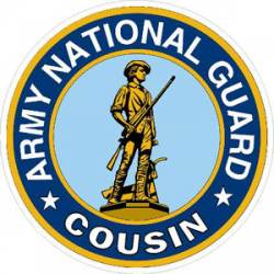 Army National Guard Cousin - Sticker
