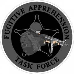 Fugitive Apprehension Task Force Subdued - Sticker