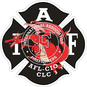 Red Dragon IAFF International Association Firefighters - Sticker at ...