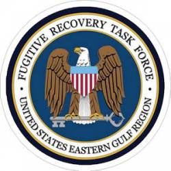 Fugitive Recovery Task Force Eastern Gulf - Sticker