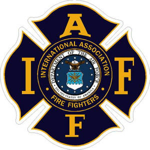 Air Force IAFF International Association Firefighters - Sticker at ...