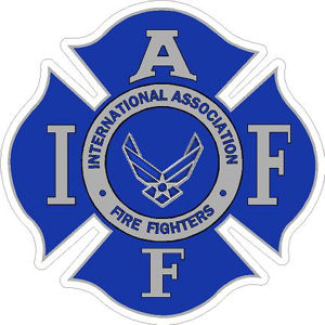 Air Force Logo IAFF International Association Firefighters - Sticker at ...