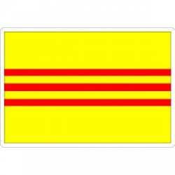 Republic of South Vietnam Freedom Flag - Sticker