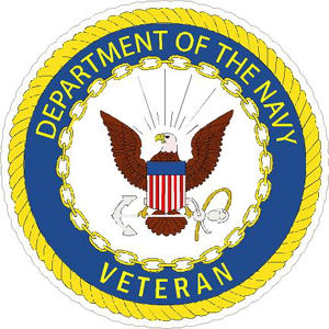 Department Of The Navy Veteran - Sticker at Sticker Shoppe