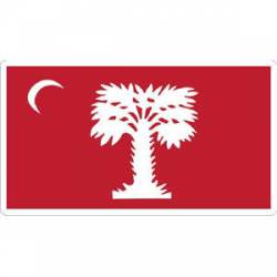 South Carolina Citadel Morris Island Flag - Sticker