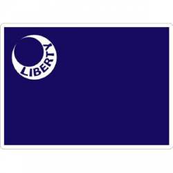 South Carolina The Moultrie Liberty Flag - Sticker