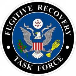 Fugitive Recovery Task Force Black Seal - Sticker