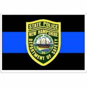 Thin Blue Line New Hampshire State Police - Vinyl Sticker