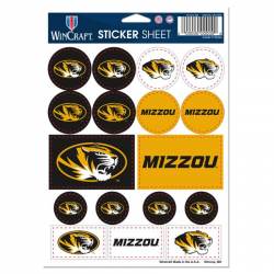 University Of Missouri Tigers - 5x7 Sticker Sheet