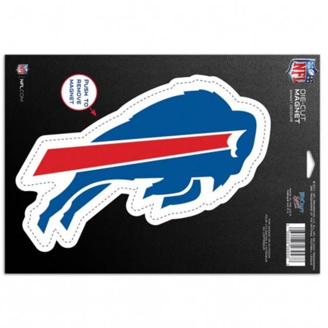 Buffalo Bills - Retro Die Cut Logo Magnet at Sticker Shoppe