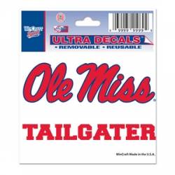 University Of Mississippi Ole Miss Rebels Tailgater - 3x4 Ultra Decal